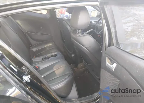 2014 Hyundai Veloster Turbo W/Black from USA, damaged, VIN KMHTC6AE4EU199602